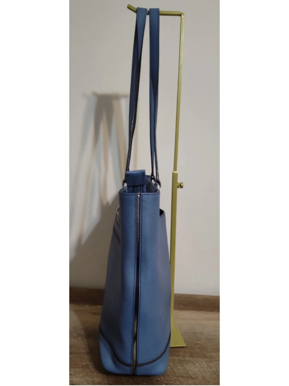 Michael Kors Cornflower Blue Leather Padded Handbag